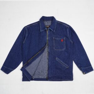 AOI DENIM - WORK JACKET DENIM BLUE