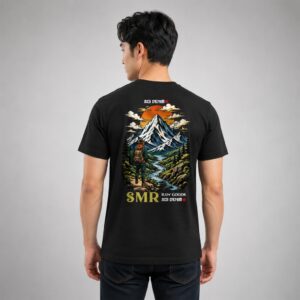 T-Shirt Special SMR Graphic Tee BLACK