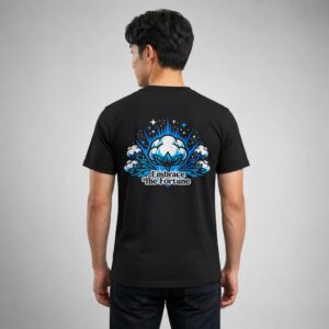 T-Shirt Special Cotton Black Graphic Tee