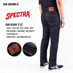 SPECTRA TYPE II 17 OZ SERIES BLACK x WEFT COLOR